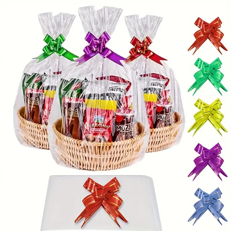 Cellophane Wrap Clear - Borsa grande in cellophane trasparente da