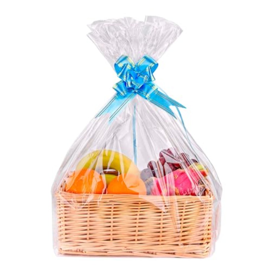 Cellophane Wrap Clear - Confezione da 15 Sacchetti Regalo Grandi
