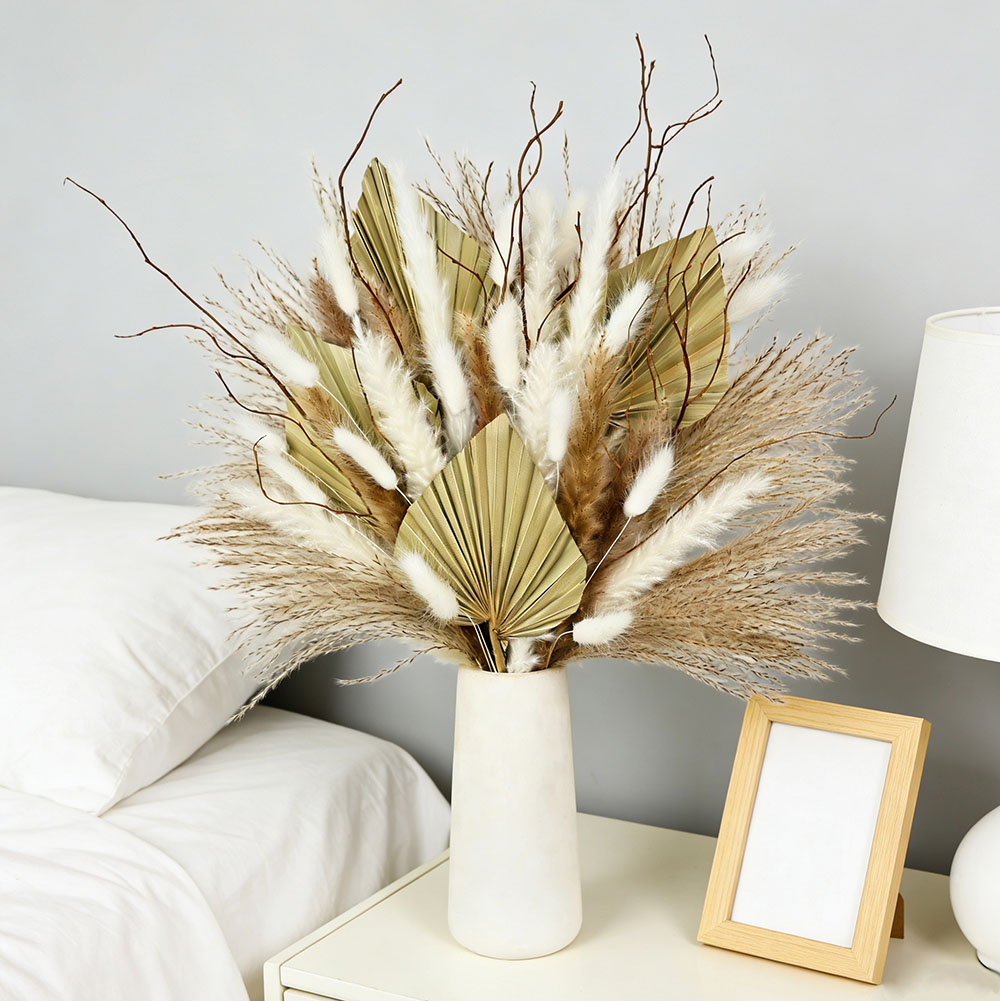 Palm Leaf Dried - Bouquet di foglie di palma essiccate