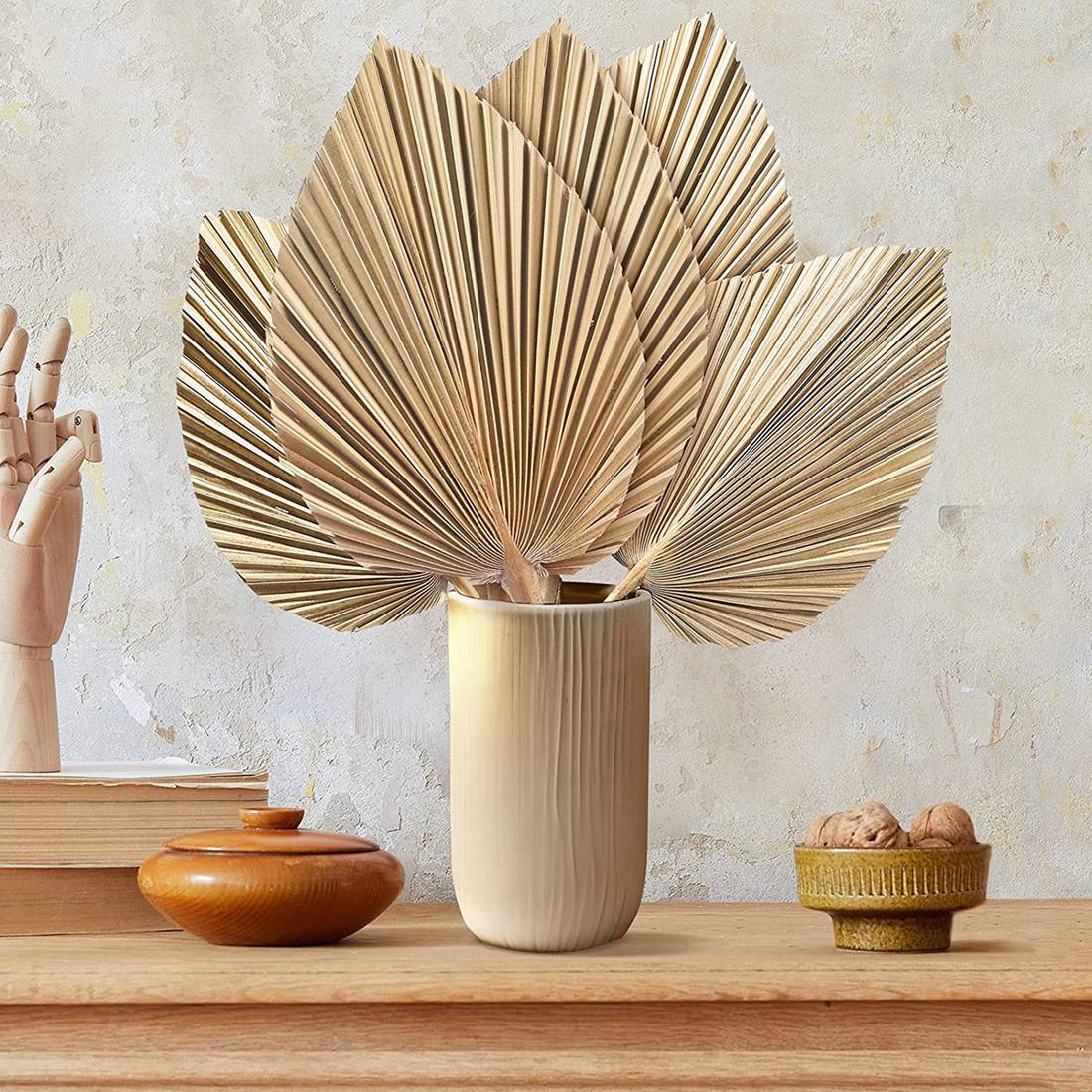 5 pezzi di foglie di palma ess - Palm Leaf Dried recensione e prezzo