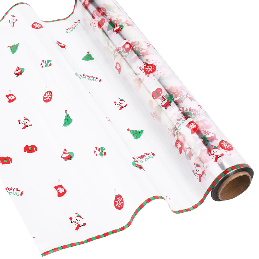 1 rotolo di involucro natalizi - Cellophane Wrap Clear recensione e prezzo