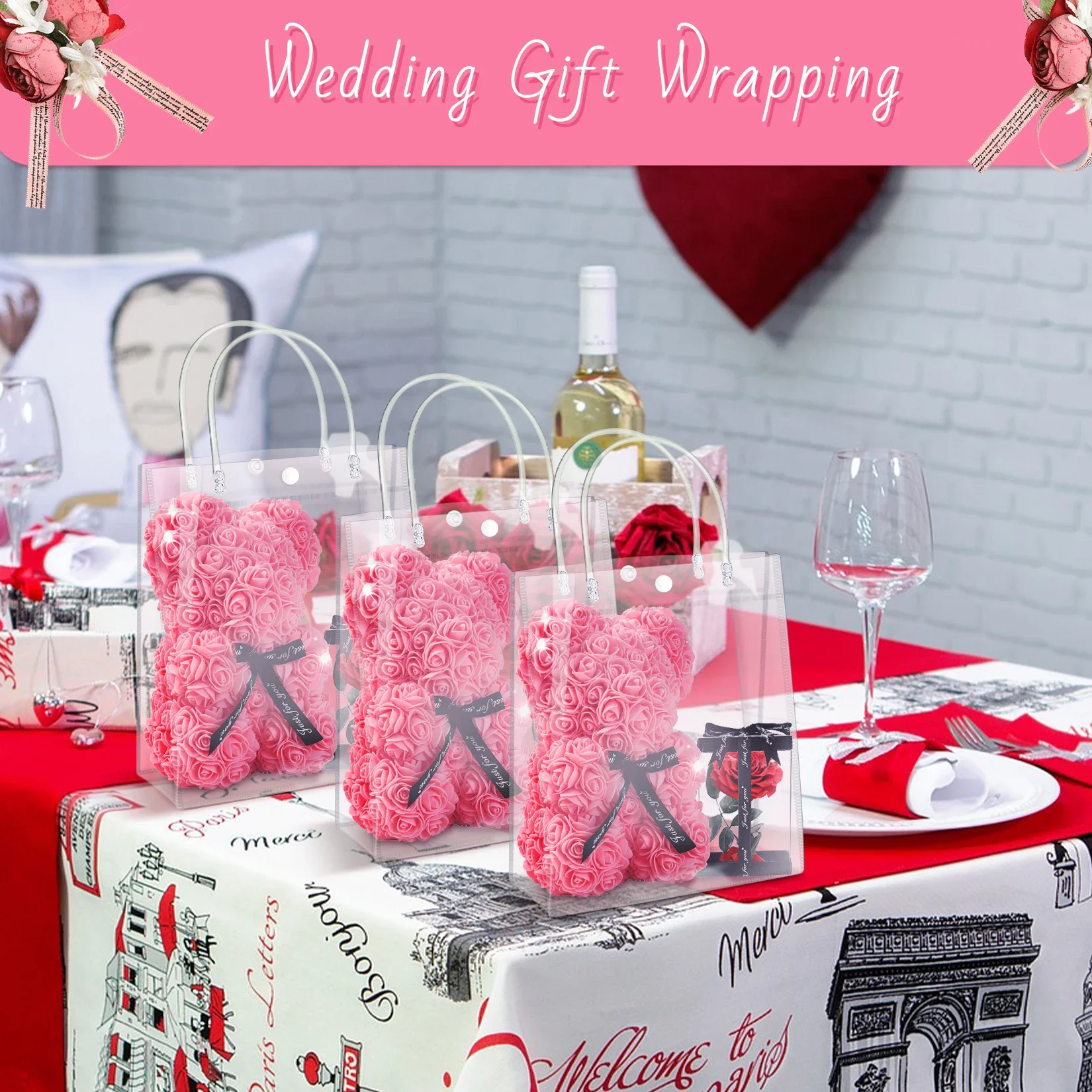 Sacchetti regalo in PVC traspa - Cellophane Wrap Clear recensione e prezzo