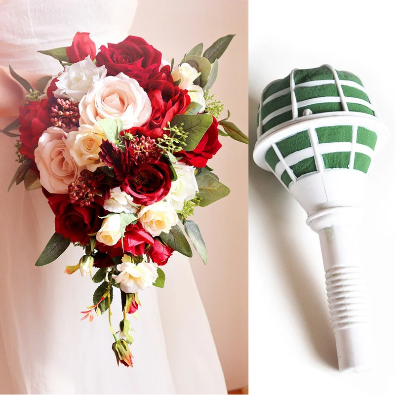 yes1/3Pcs Deluxe Bouquet Holde - Bouquet Holder Foam recensione e prezzo