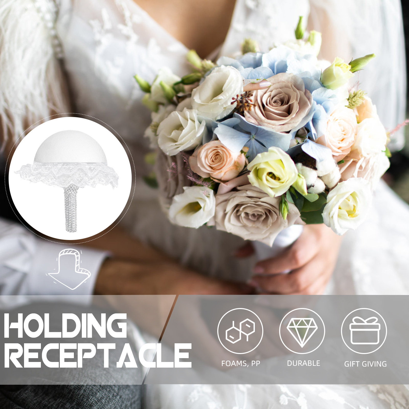 Porta Bouquet da Sposa, Base i - Bouquet Holder Foam recensione e prezzo