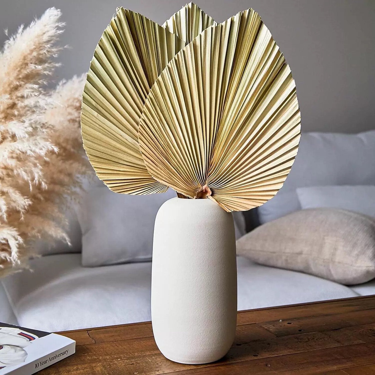 3 Pezzi Foglie di Palma Natura - Palm Leaf Dried recensione e prezzo