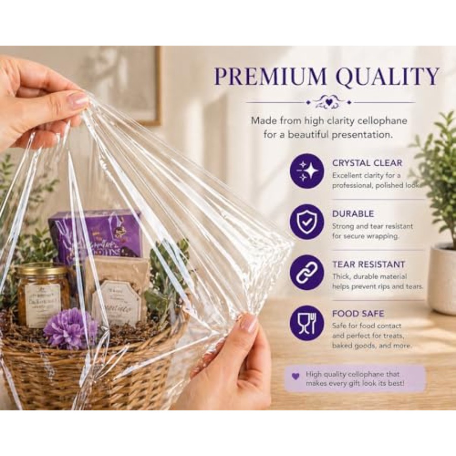 Sacchetti in cellophane per ce - Cellophane Wrap Clear recensione e prezzo