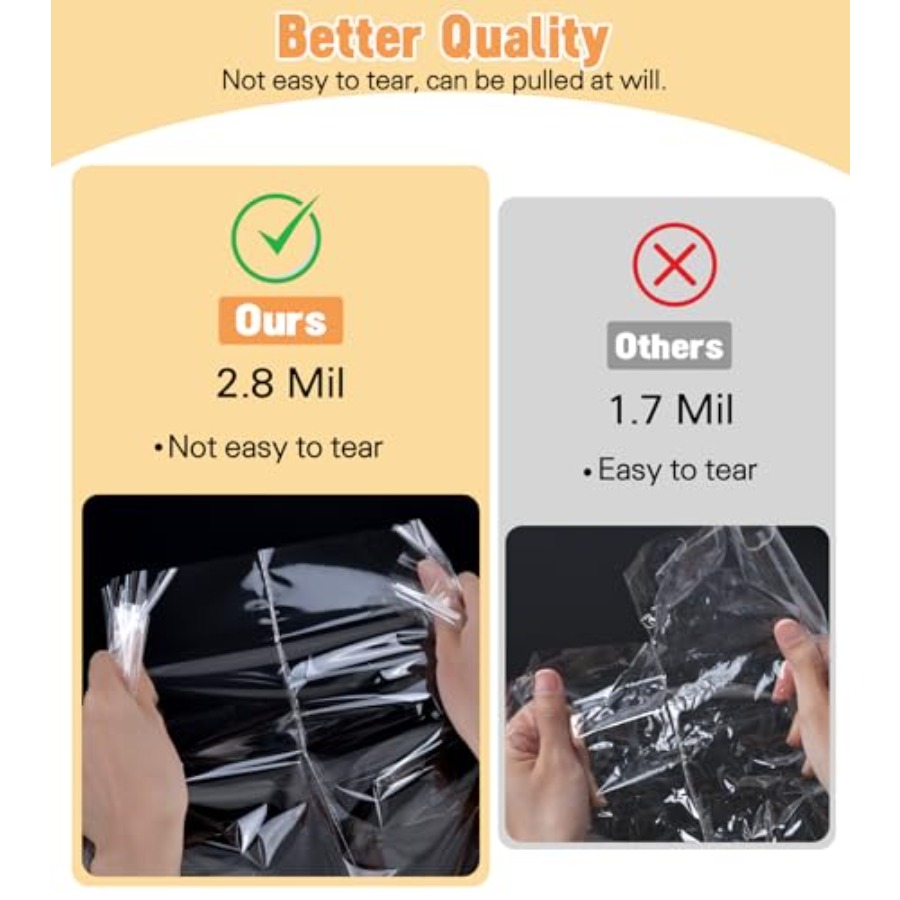 6 Sacchetti in Cellophane Extr - Cellophane Wrap Clear recensione e prezzo